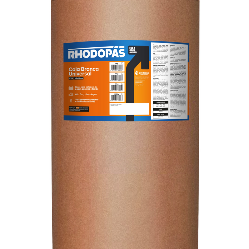 COLA BRANCA  5KG UNIVERSAL RHODOPAS