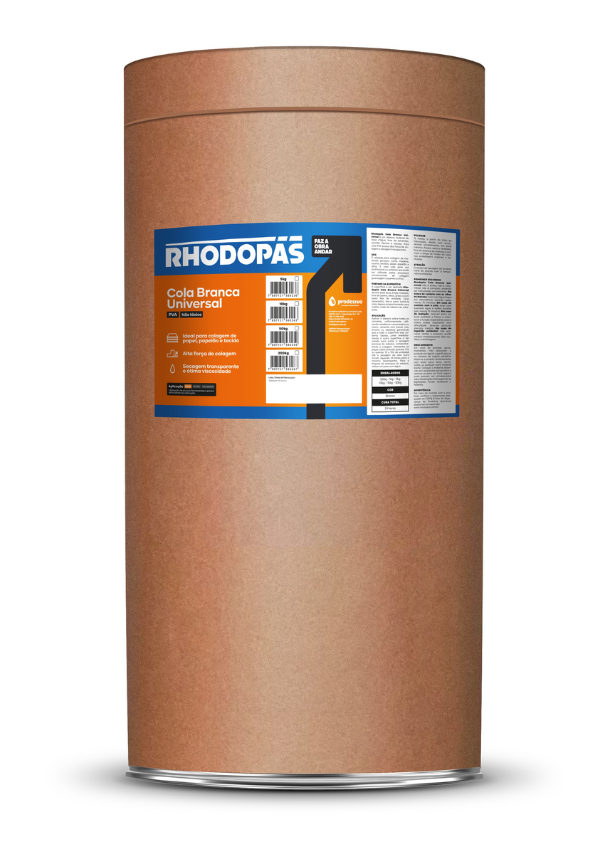 COLA BRANCA 5KG UNIVERSAL RHODOPAS