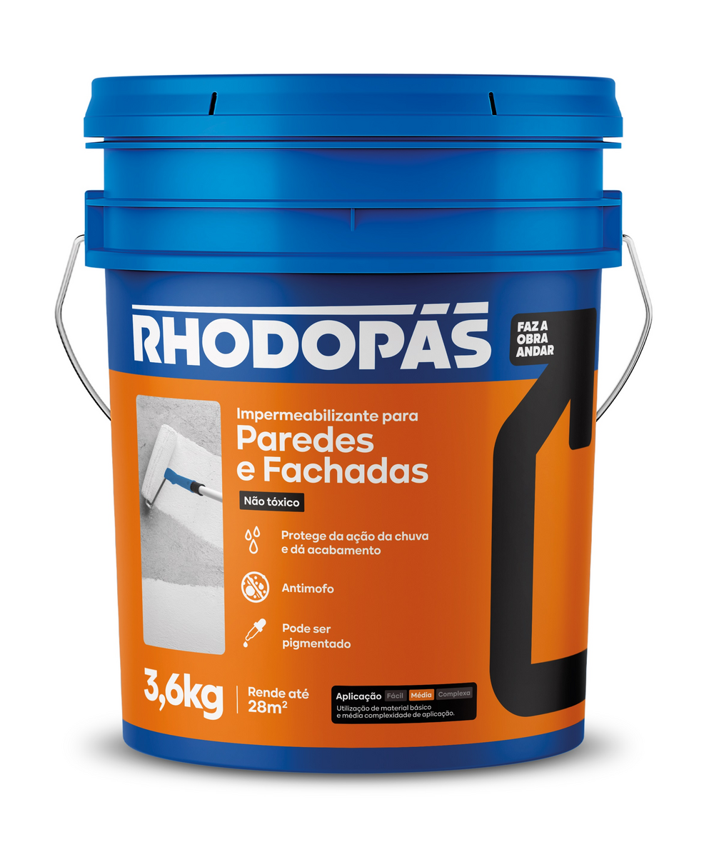 RHODOPAS PAREDES/FACHADAS 3,6KG