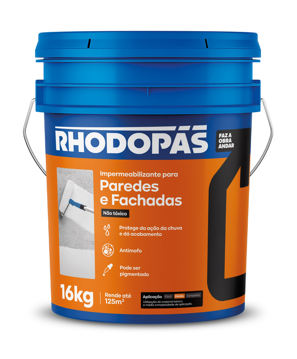 RHODOPAS PAREDES/FACHADAS 16KG