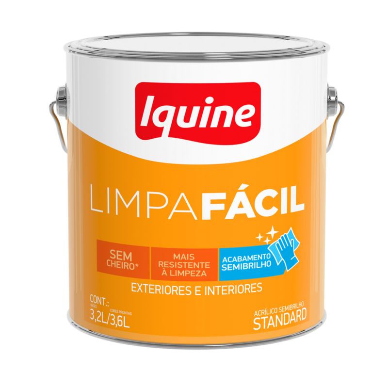TINTA ACR SB STD 3,6LT LIMPA FACIL PALHA