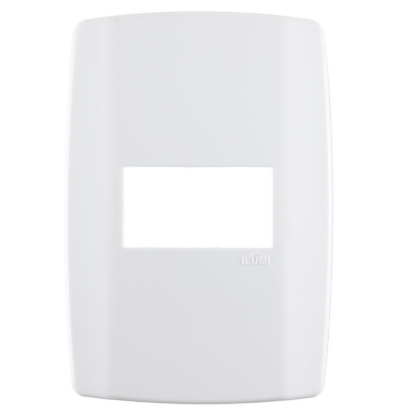 SLIM PLACA BR 4X2 1MOD C/SUPORTE HORIZ
