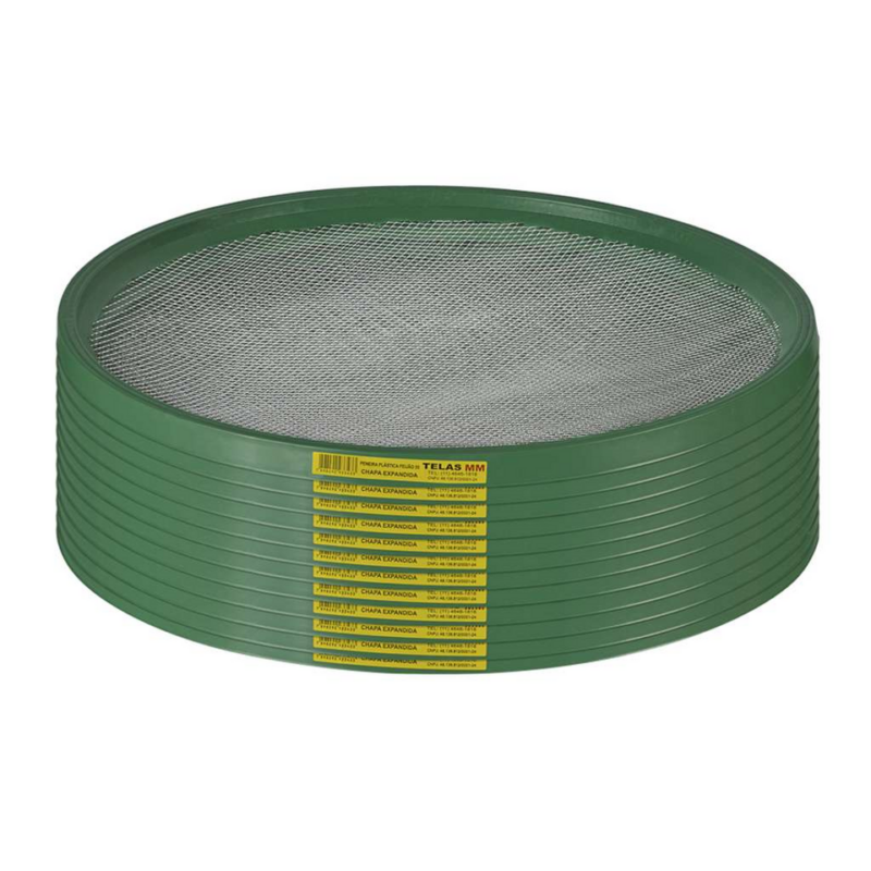 PENEIRA ARO 55 PVC CHAPA EXP VD FEIJAO