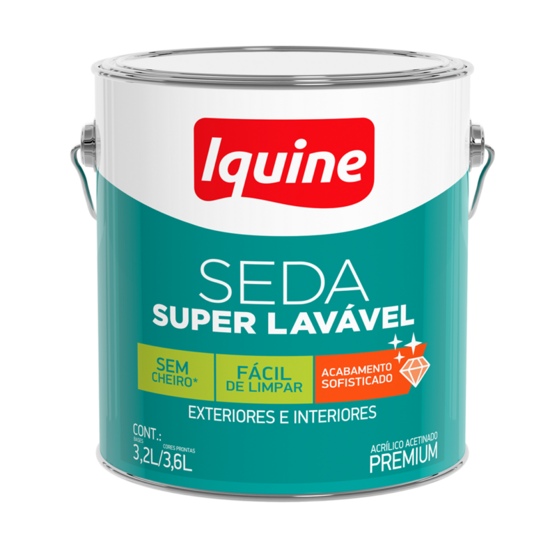 TINTA ACR AC PRM 3,6LT SEDA SUPERL BR