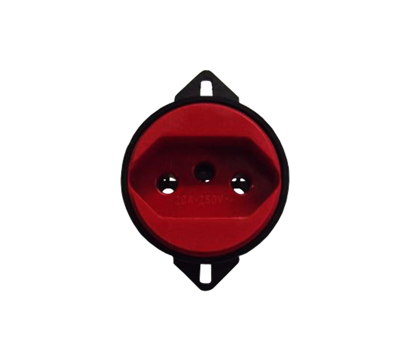 TOMADA PISO RED 2P+T S/PL 10A S/HAST VM