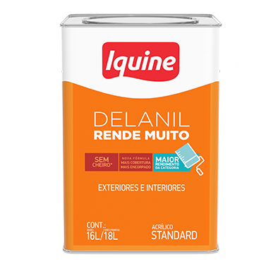 TINTA ACR FO STD 18LT DELANIL VD LIMAO
