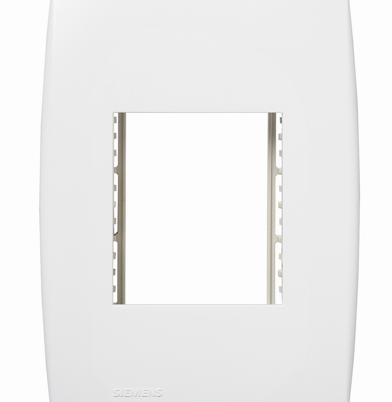 ILUS PLACA 4X2 2MOD C/SUPORTE