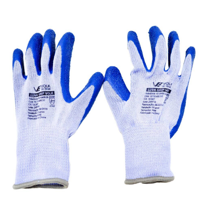 LUVA P/MAO ALG C/LATEX GRIP EG