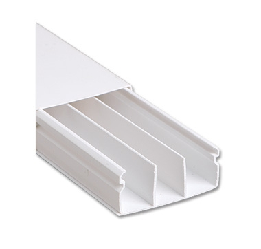 CANALETA 40X16X2000MM BR C/DIV C/FITA DF