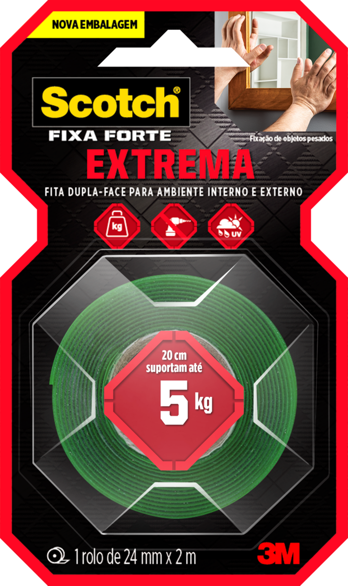 FITA D FACE EXTREME 24MMX2MT SCOTCH