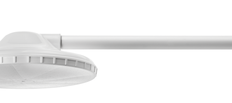 CHUVEIRO C/BRACO 8″ DE 1/2″ PVC BR