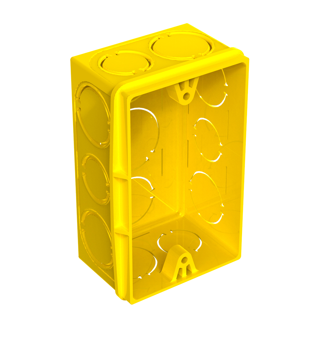 CAIXA DE LUZ PVC 4X2 RETAN AM REF