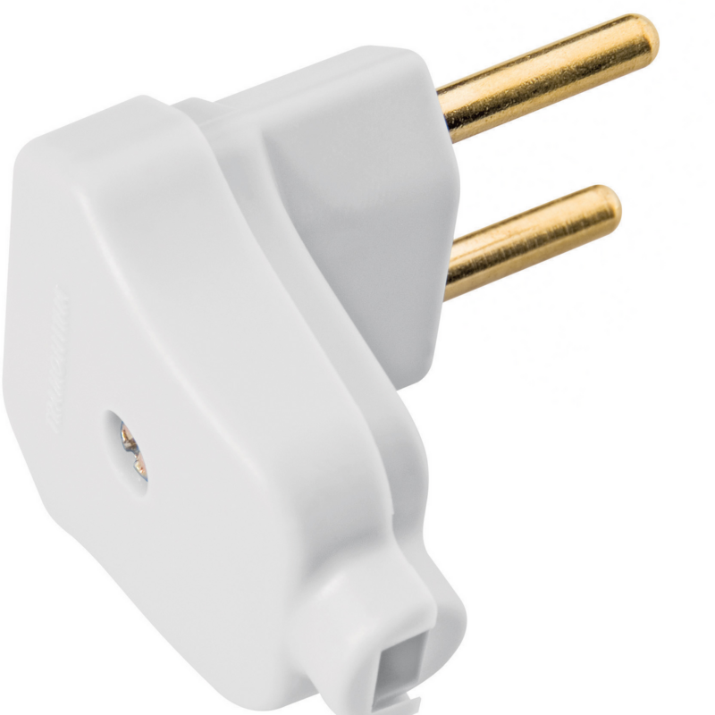 PLUG 2P MACHO 10A BR TRIANG