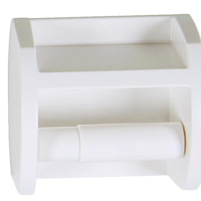 PAPELEIRA PLAST SOB 15,8X15X9CM BR