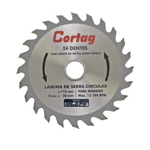 SERRA CIRC DE WIDEA 185MM (7.1/4") 24D