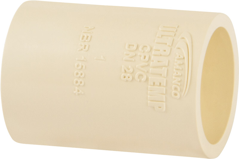 LUVA CPVC SIMPLES FF 73MM
