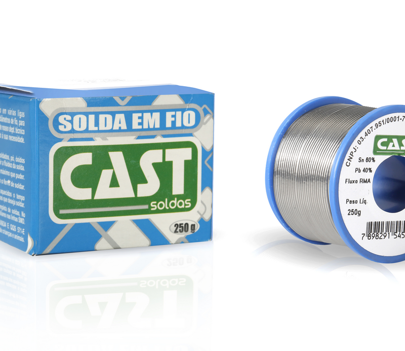 SOLDA FIO CARRET 60X40 (SD PB) AZ 250GR