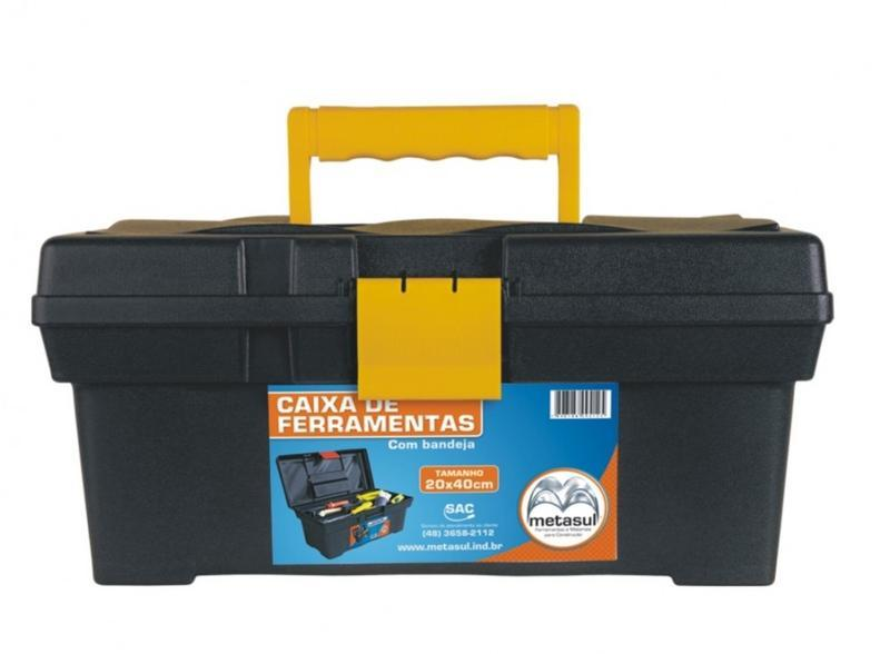 CAIXA P/FERRAMENTAS PLAST 16″