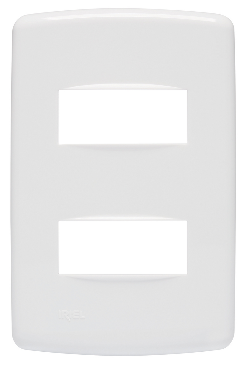 DUALE UP PLACA 4X2 2MOD SEP