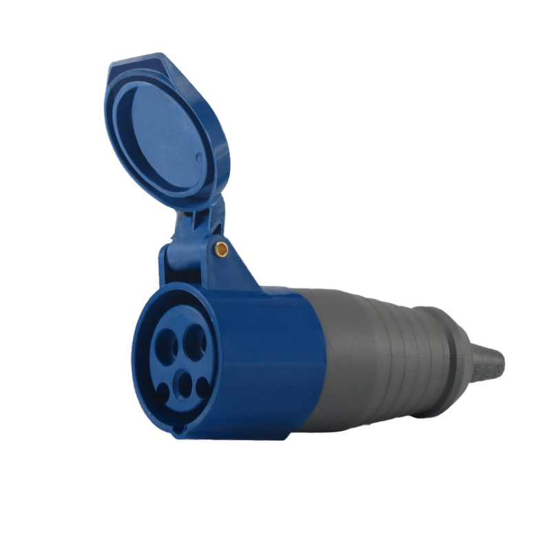 ACOPLAMENTO IND 2P+T 32A 220V AZUL
