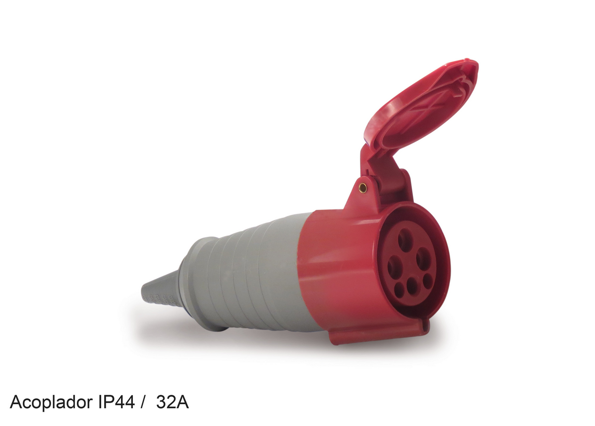 ACOPLAMENTO IND 3P+T+N 32A 380V VERM