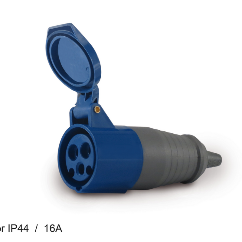 ACOPLAMENTO IND 3P+T 32A 220V AZUL