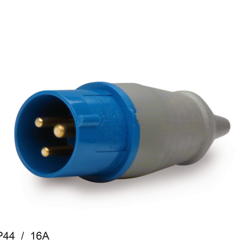 PLUG IND 3P+T 16A 220V AZUL