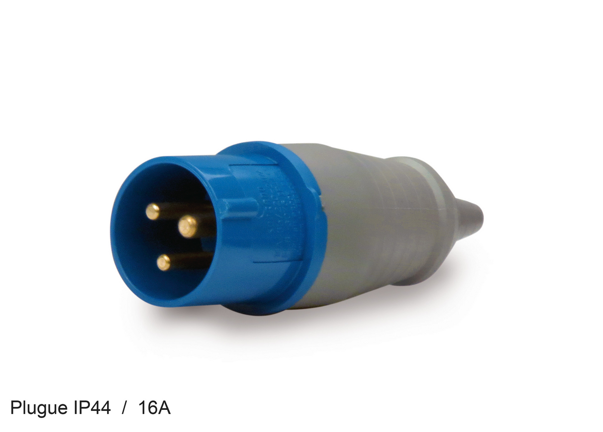 PLUG IND 3P+T 32A 220V AZUL