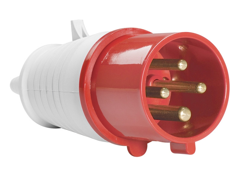 PLUG IND 3P+T 32A 380V VERM