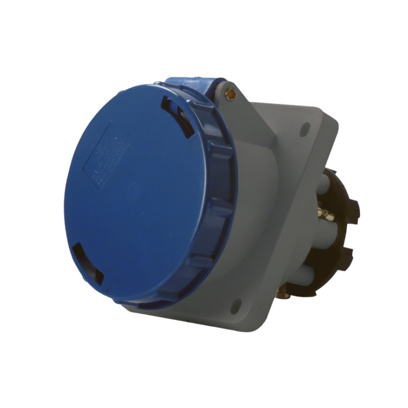 TOMADA IND EMB 2P+T 16A 220V AZUL