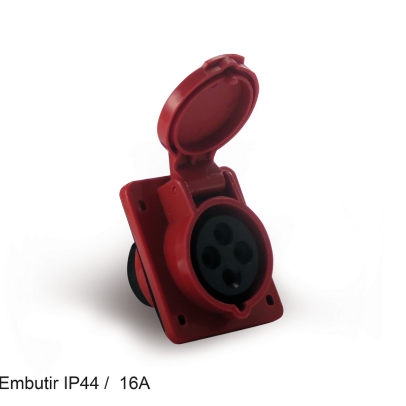 TOMADA IND EMB 3P+T 16A 380V VERM