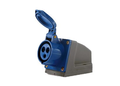 TOMADA IND SOB 2P+T 16A 220V AZUL