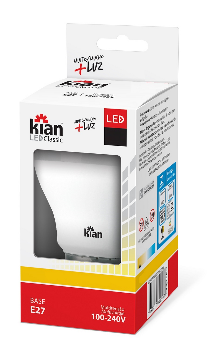 LAMP LED BULB 6W BV NOR 560LM 6,5K