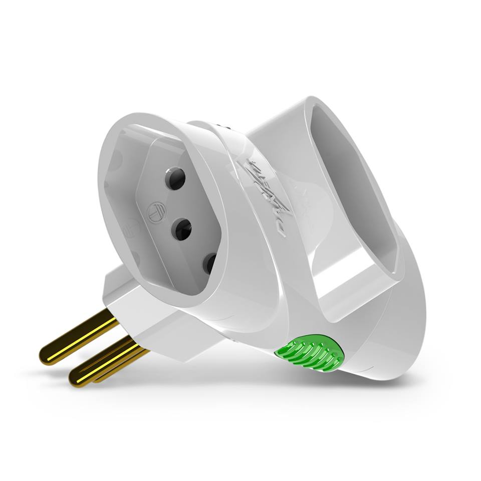 PINO ADAPT TIPO T 2P+T BR 10A