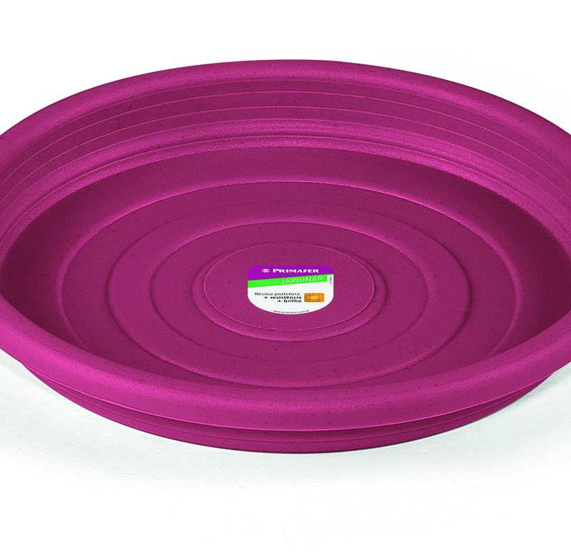PRATO P/VASO JARD PLAST 10CM BORDO