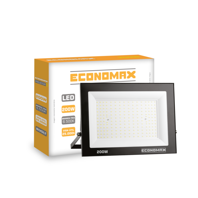 REFLETOR LED PT 200W 6,5K