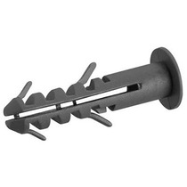 BUCHA FIXACAO NYLON S06 C/500 C/ANEL
