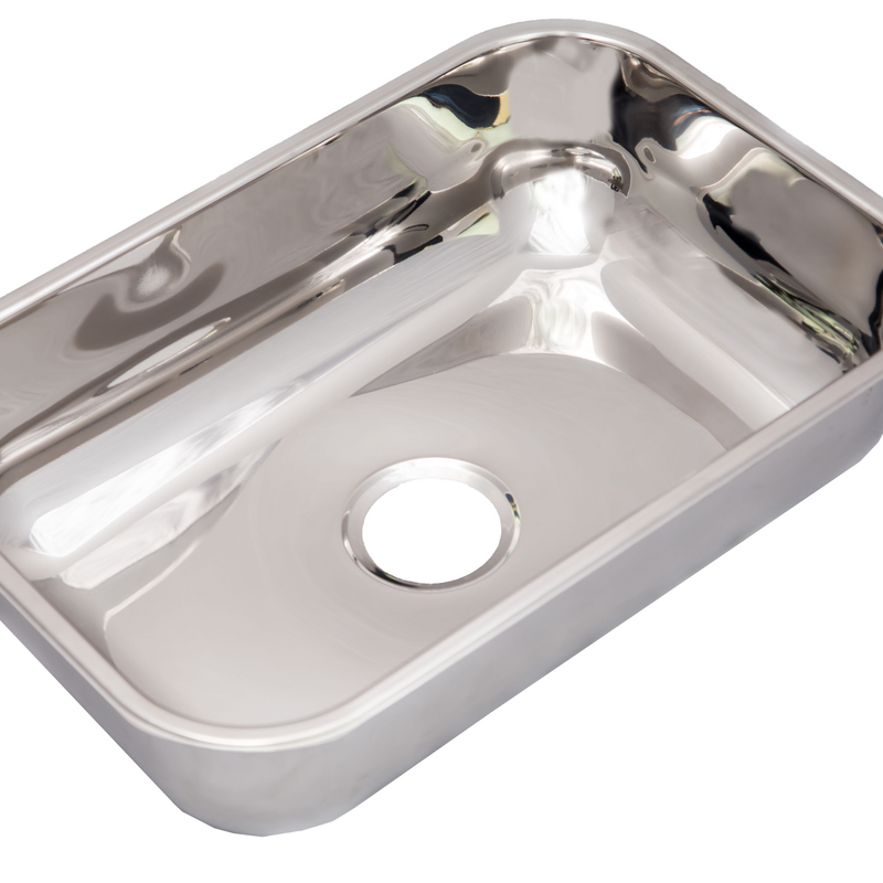 CUBA INOX N1 46X30X14 430 AB 3.1/2 S/VAL