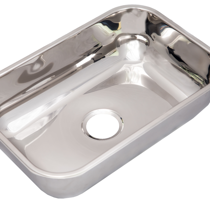 CUBA INOX N1 46X30X17 430 AB 3.1/2 S/VAL