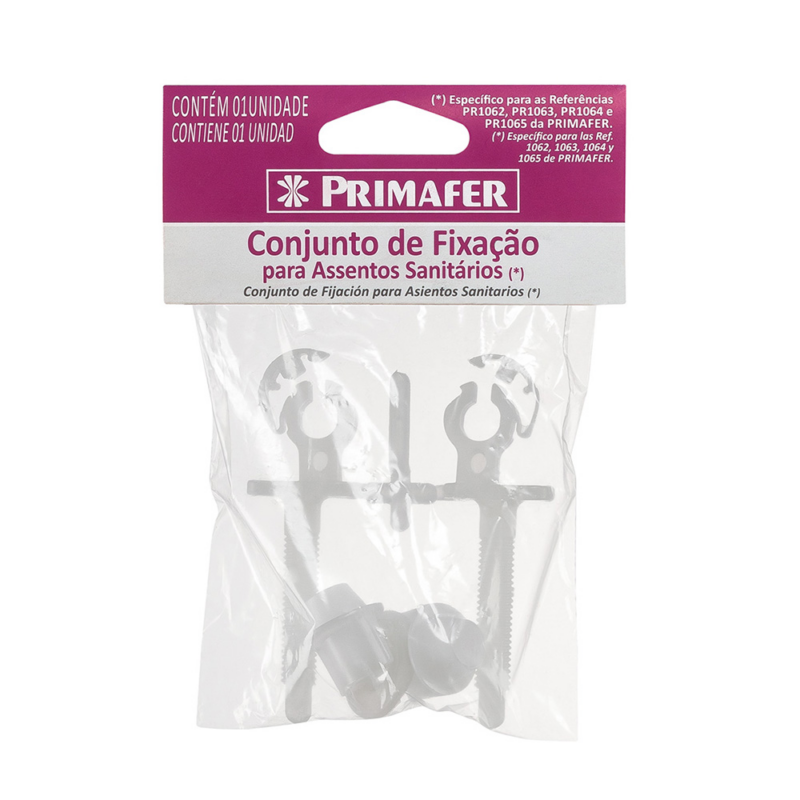 CONJ FIXACAO (PARAFUSOS) P/ASSENTO
