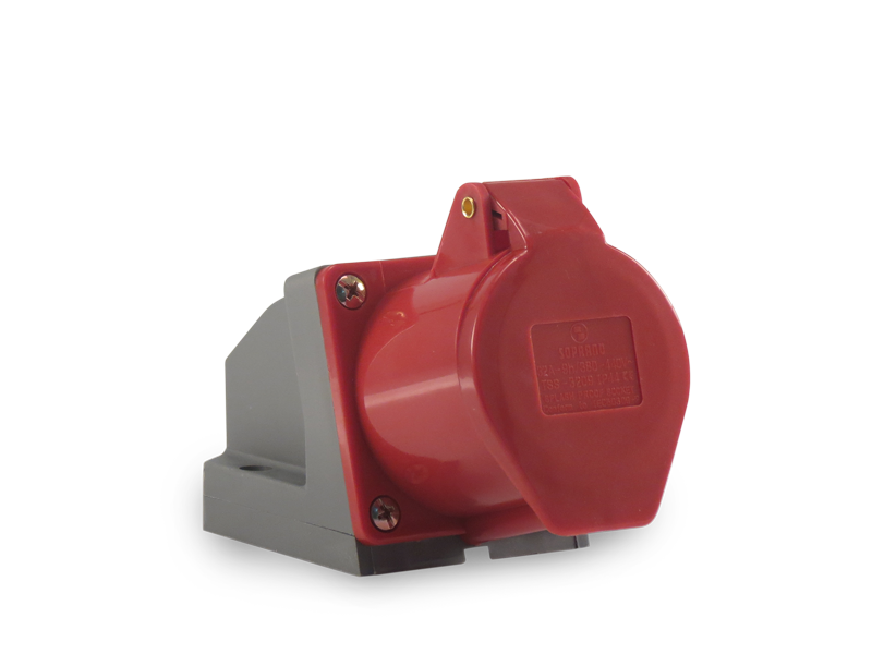TOMADA IND SOB 3P+T 16A 380V VERM