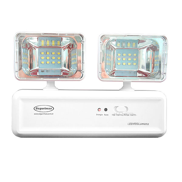 BLOCO DE EMERGENCIA LED 400 LUMENS