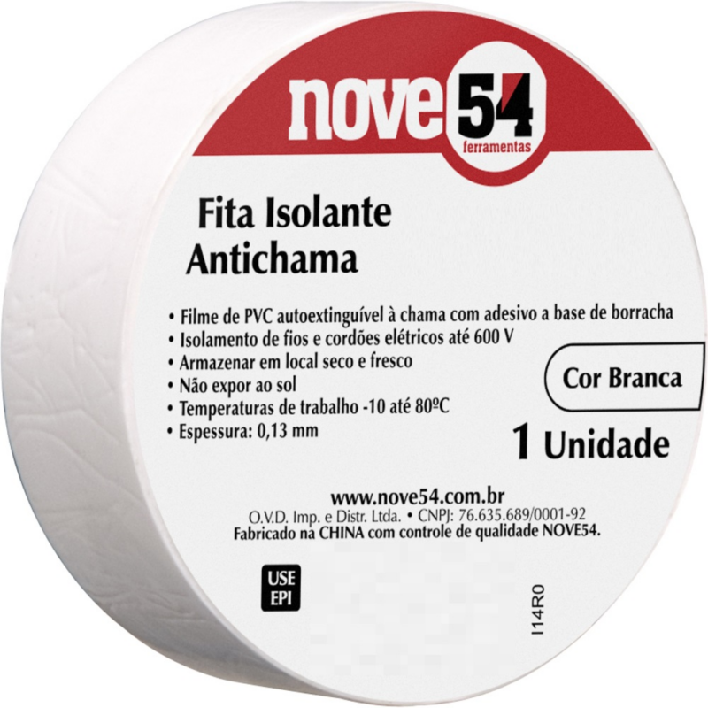 FITA ISOLANTE 19MMX10MT BR