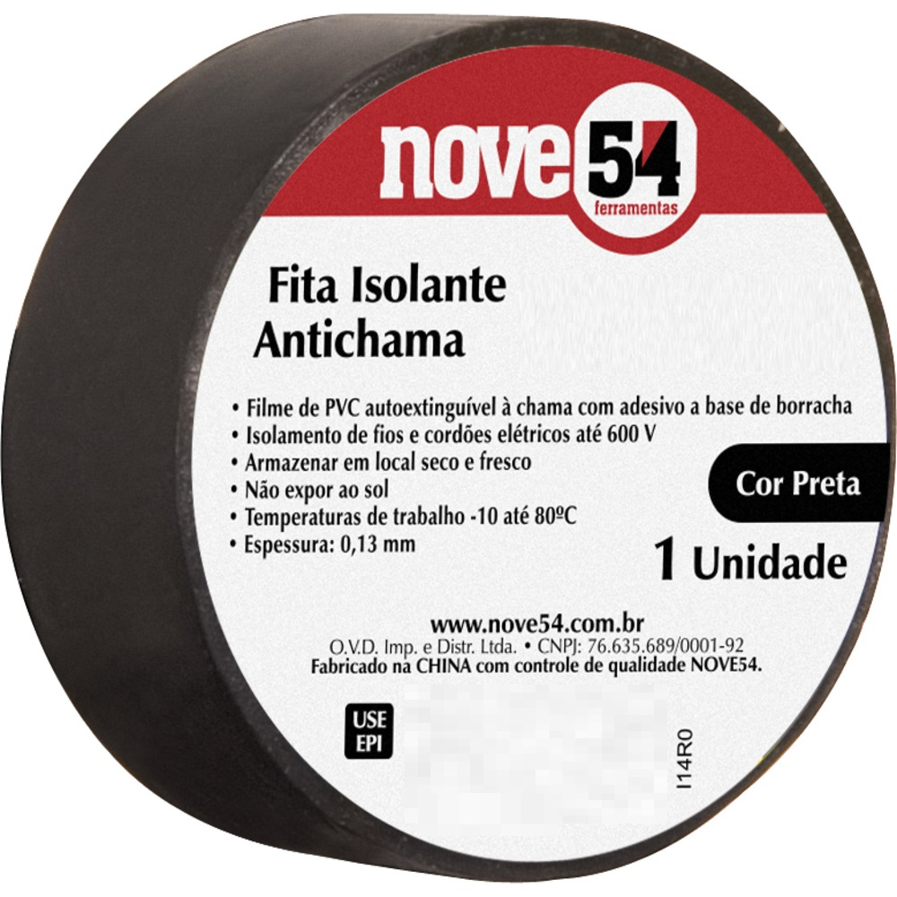 FITA ISOLANTE 19MMX20MT PT