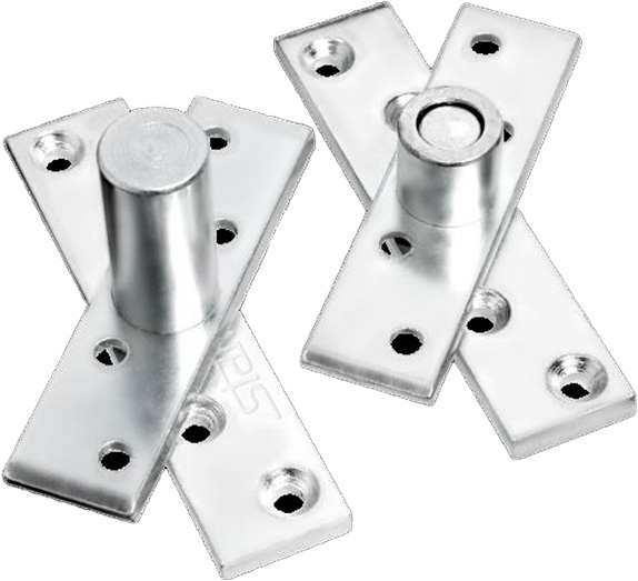 DOBRADICA PIVOTANTE 150KG ACO CROM