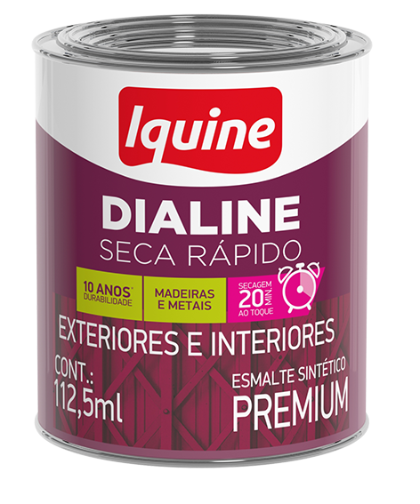 TINTA ESM BRIL PRM 112ML DIALINE VD FOLH