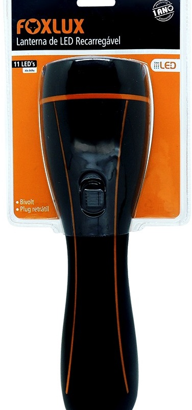 LANTERNA 11 LEDS RECARREGAVEL