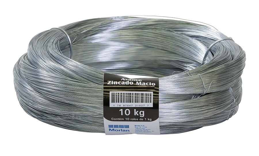 ARAME GALVANIZADO 14" 2,11MM 1KG