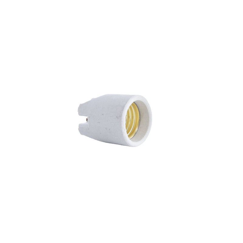 SOQUETE CERAM E27 1450 C/TERM PLAFON