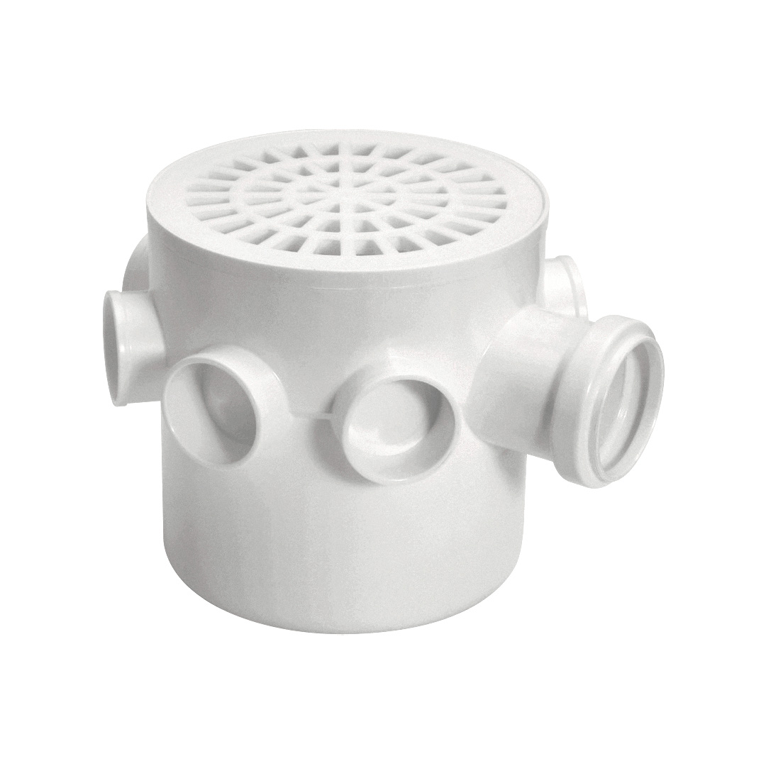 CAIXA SIF 7 ENTR QUAD 150X185X75MM